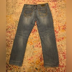 Mens BKE “Tyler” Relaxed Straight Leg Jeans 38L